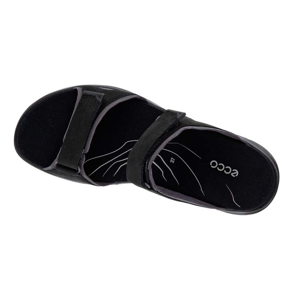 Women's Ecco Yucatan 2.0 Sandals Black | USA 200XYU